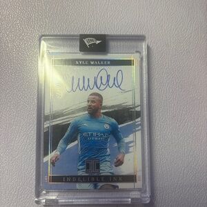 Kyle Walker impeccable on card autograph (/25)